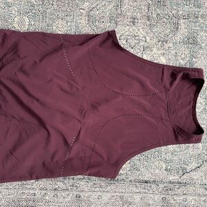lululemon athletica Burgundy Tank Top